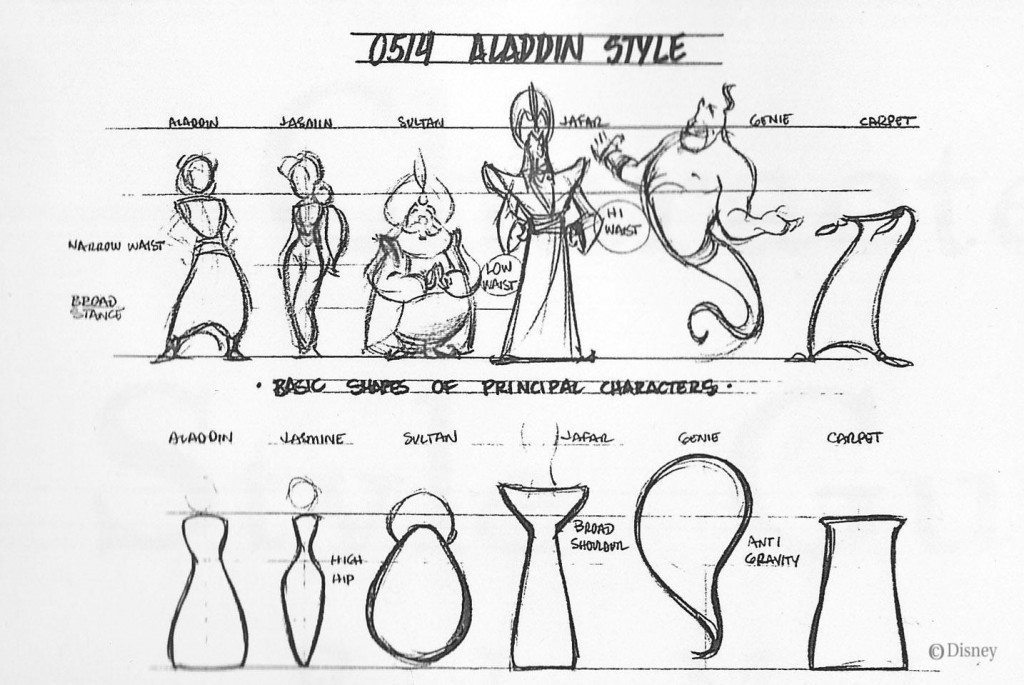 Aladin Character Design