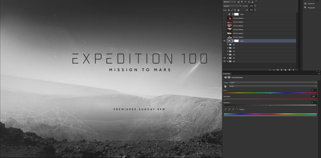 Mission to Mars - Attack motion designs and animation after effects
